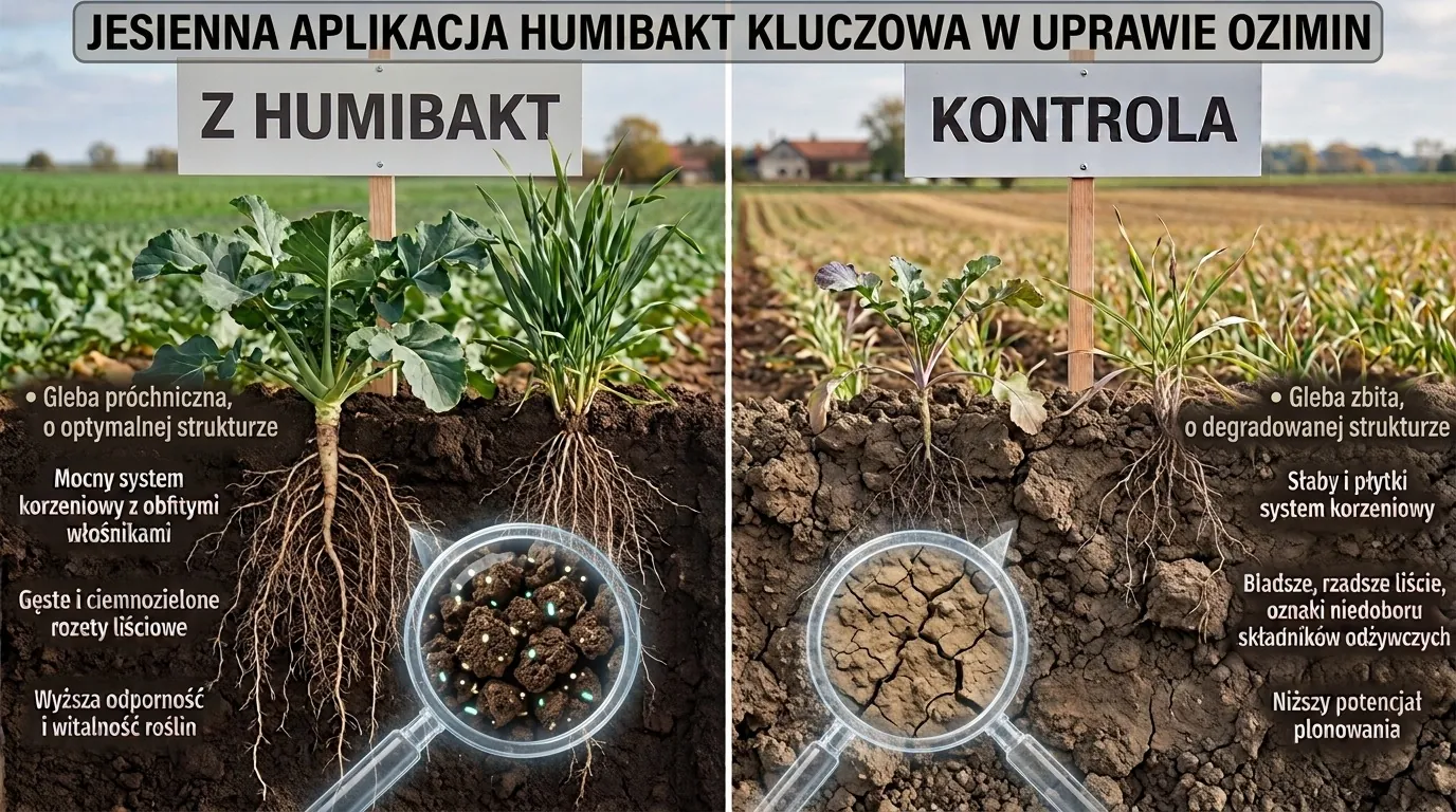JESIENNA APLIKACJA HUMIBAKT KLUCZOWA W UPRAWIE OZIMIN